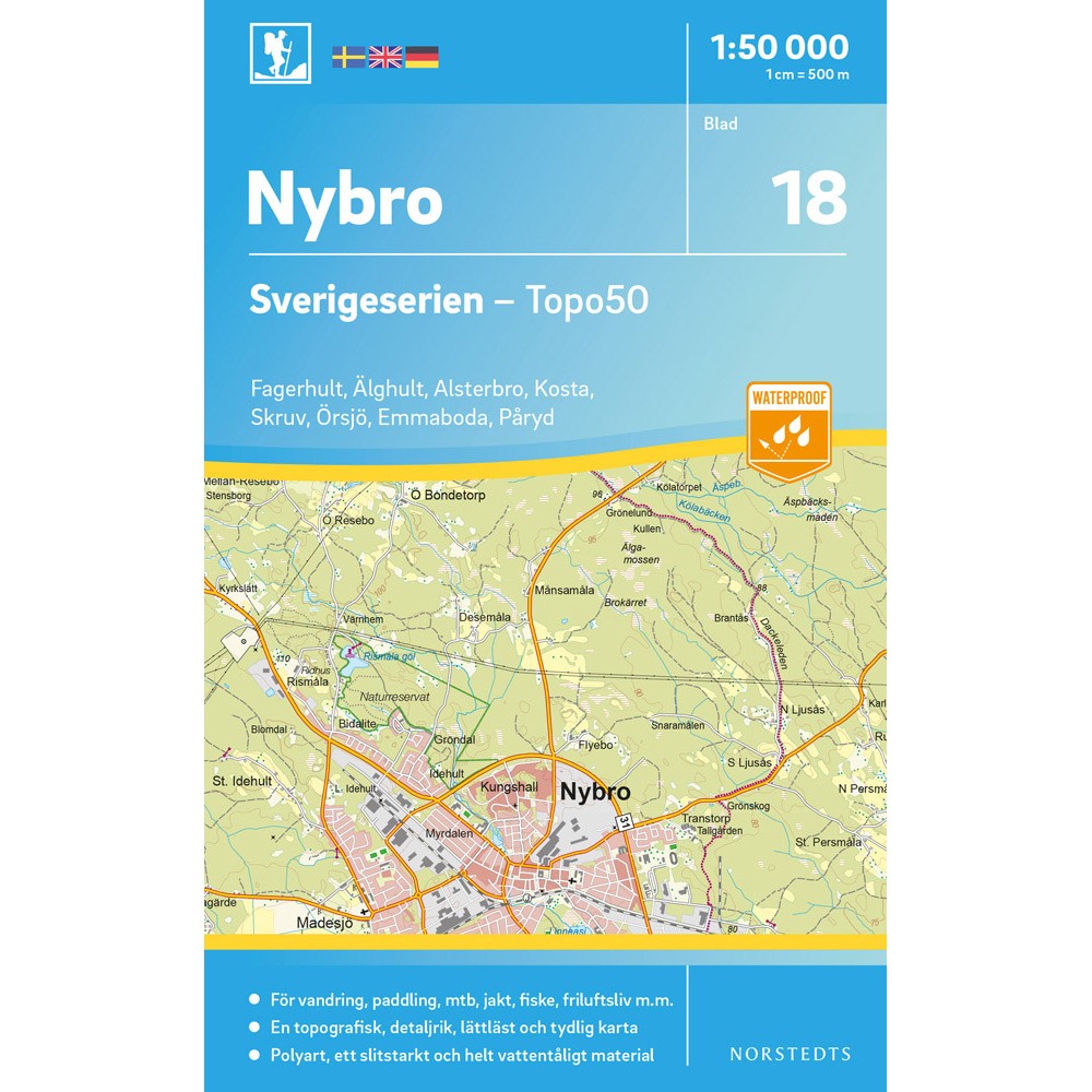 18 Nybro Sverigeserien 1:50 000